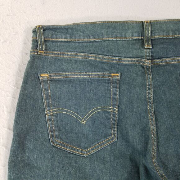 Levi's 511 jeans men's 36x30 slim straight blue stretch flex denim pants retro - Picture 8 of 12